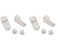 Acquastilla 117404 Paracolpi per Sedili Wc (Confezione da 2)