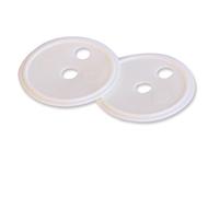 Acquastilla 117512 Guarnizioni per Cerniere WC, Multicolore, Set di 20 Pezzi