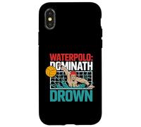 Acquatico Dominath Annegare Spirito competitivo Custodia per iPhone X/XS