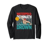Acquatico Dominath Annegare Spirito competitivo Maglia a Manica