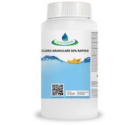acquaverde | Cloro Granulare 56% Rapido per Piscina - 1 kg, Dicloro Stabilizzato