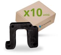 acquaverde | Gommino di Ricambio 10x12,5x3,5 cm, Compatibile per Scuotitore a Ramo Modello Active (10 Pezzi, Active compatibili)