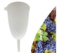 acquaverde | Imbuto a Tortiglione per Filtraggio Vino e Liquori, Ø 15 cm capacità 2 LT, Realizzato in Plastica Alimentare Alta qualità, Adatto con l'utilizzo di Filtri Carta - Made in Italy
