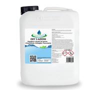 acquaverde OXY 3 Azioni | Ossigeno Attivo Liquido per Piscina - 5 kg, Chiarifica