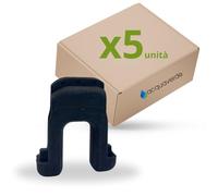 acquaverde | Set 5 Gommini di Ricambio VELOCE per Scuotitore a Ramo, Protezione Attrezzature Agricole, Ricambi Compatibili - Adatto per Raccolta Olive, Mandorle, Noci, Pistacchi, Frutta a Guscio