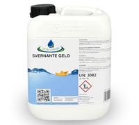 acquaverde | Svernante Gelo Liquido per Piscina- 5 kg, non Schiumogeno, Concentrato, Trattamento Invernale per il Mantenimento dell'Acqua: Antibatterico, Antialghe e con Speciale Funzione Antigelo