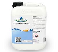 Acquaverde SVERNANTE GELO TRATTAMENTO INVERNALE PISCINA NO ALGHE e BATTERI 5 lt