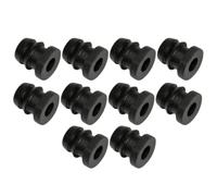 acquaverde Tappo Portagomma, Chiusura Linea Irrigata, Fine Linea per Tubi, Impianti e Sistemi di Irrigazione, Nero Made in Italy - Orto Facile (10, 20 mm)