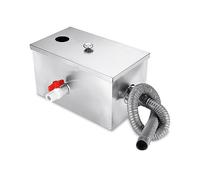 Acque reflue della cucina del ristorante intercettatore trappola grasso acciaio inossidabile