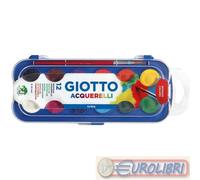 ACQUERELLI 12 COLORI 10 SCATOLE PLASTICA GIOTTO