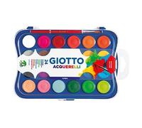 Pastiglie Acquerelli - D 30mm - colori assortiti - Giotto - astuccio 24 pastiglie