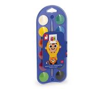Janod Tavolozza per Pittura ad acqua-12 pastiglie e Pennello Inclusi-Facile da Usare e Lavabile-Coperchio utile per mescolare i Colori-Hobby creativi e attività manuali-J07409, Multicolore, J07409
