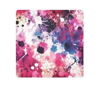 Acquerello astratto splash-ink rosso viola borsa protettiva trucco panno cosmetico borsa da viaggio organizzatore avvolgere obiettivo fotocamera panno involucro organizzatore cosmetici per dimensioni