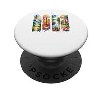 Acquerello Avventura All'aperto Musica PopSockets PopGrip Adesivo