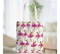 Acquerello Danza Regali Danza Danza Danza Amanti Danza Regalo Riutilizzabile Borsa della spesa Spiaggia Tote Tote Bag per le Donne Lavoro Palestra Shopping Natale Compleanno per Danza Donne Insegnanti