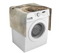 Acquerello di Hawk Seduto Copertura Lavatrice con Tasche di Immagazzinaggio Lavatrice Asciugatrice Top Copertura Antipolvere 54 "X 20.5" Frigorifero Cucina Pastiglie Protettive Decorazioni per la Casa