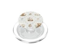 Acquerello di vitello agnello riccio uccelli fattoria campagna PopSockets PopGrip per MagSafe