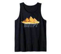 Acquerello Egiziano Giza Piramidi Viaggio Egitto Canotta