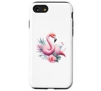 Acquerello fenicottero rosa per uomo, donna, bambino Custodia per iPhone SE (2020) / 7 / 8