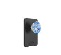 Acquerello Floreale Blu Ortensie Fiore PopSockets PopWallet per MagSafe