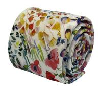 Acquerello Floreale Wildflower Cravatta Cotone Libertà Stile By Frederick Thomas