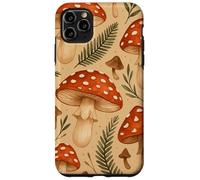 Acquerello Fly Agaric Fungo Modello Cottagecore Woodland Custodia per iPhone 11 Pro Max