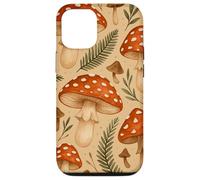 Acquerello Fly Agaric Fungo Modello Cottagecore Woodland Custodia per iPhone 12/12 Pro