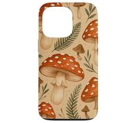 Acquerello Fly Agaric Fungo Modello Cottagecore Woodland Custodia per iPhone 13 Pro