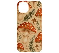 Acquerello Fly Agaric Fungo Modello Cottagecore Woodland Custodia per iPhone 14 Plus