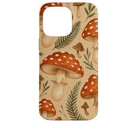 Acquerello Fly Agaric Fungo Modello Cottagecore Woodland Custodia per iPhone 14 Pro Max