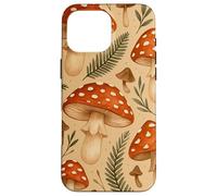 Acquerello Fly Agaric Fungo Modello Cottagecore Woodland Custodia per iPhone 16 Pro Max