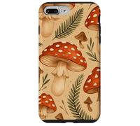 Acquerello Fly Agaric Fungo Modello Cottagecore Woodland Custodia per iPhone 7 Plus/8 Plus