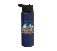 Acquerello Museo del Louvre Stainless Steel Insulated Water Bottle