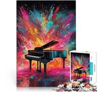 acquerello per pianoforte Puzzle da 1000 pezzi per adulti Giocattoli che creano dipendenza e sfidano l'intelligenza del cervello regali per amici e familiari 38x26cm