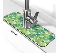 Acquerello Pittura Del Trifoglio 15x5.5 Pollici Diatomite Rubinetto Mat