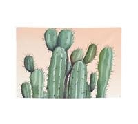 Acquerello verde cactus banner festa decorazione sfondo bandiera festa di compleanno fotografia sfondo decorazione banner e segni decorazione da parete banner feste forniture bomboniere 180 x 119 cm