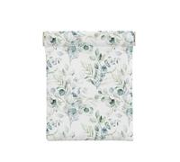 Acquerello verde foglia floreale eucalipto foglie rotonde succulente, Spremere il portafoglio superiore da donna Borsa portaoggetti Piccola portamonete Portamonete