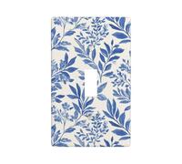 Acquerello Vintage Block Stampa Botanica Interruttore Della Luce Copertura Decorativa Singola Toggle 1 Gang Piastra Da Parete per Cucina Agriturismo Camera Da Letto Bagno Arte Decor