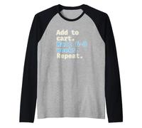 Acquirente Online Aggiungi al Carrello Aspetta Settimane Ripeti acquirente e-Commerce Maglia con Maniche Raglan