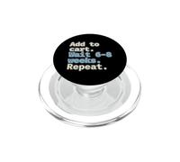 Acquirente online Aggiungi al carrello Aspetta settimane Ripeti acquirente e-commerce PopSockets PopGrip per MagSafe