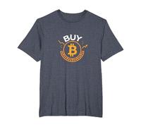 Acquista Bitcoin Crypto Investor Valuta Digitale Trendy Maglietta, Uomo Taglie Grandi, Pervinca, 4X Tall