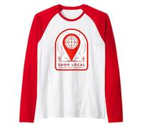 Acquista Comunità Locale Mercato delle Piccole Imprese Maglia con Maniche Raglan