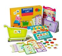 Acquista Giocattoli di apprendimento del Gioco - Frutta-Shopping, Vassoio di gioco, Gioco di memoria per | Carte Cibo colorate con Funzione di apprendimento per Piccoli 3+,