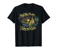 Acquista Il Biglietto Take The Ride - Sailboat Sunset Adventure Maglietta