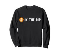 Acquista Il Dip Funny Bitcoin Crypto Cryptocurrency Felpa