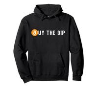 Acquista Il Dip Funny Bitcoin Crypto Cryptocurrency Felpa con Cappuccio