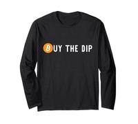 Acquista Il Dip Funny Bitcoin Crypto Cryptocurrency Maglia a Manica