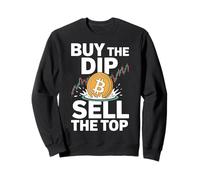 Acquista Il Tuffo Vendi Il Top Crypto Bitcoin Felpa