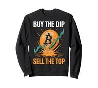 Acquista Il Tuffo Vendi Il Top Crypto Bitcoin Felpa