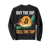 Acquista Il Tuffo Vendi Il Top Crypto Bitcoin Felpa